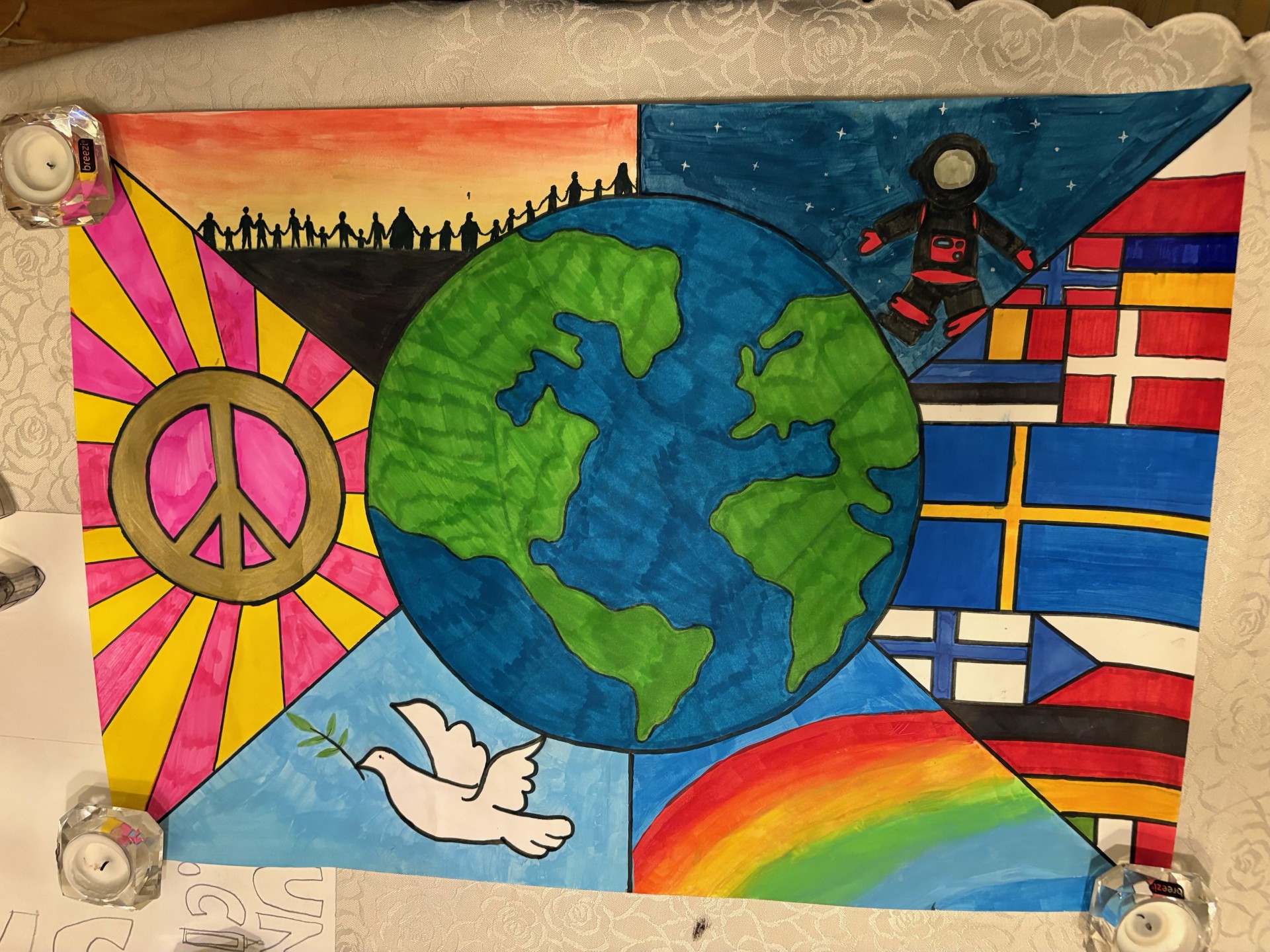 Vinnare av Fredsaffischtävlingen i Sverige